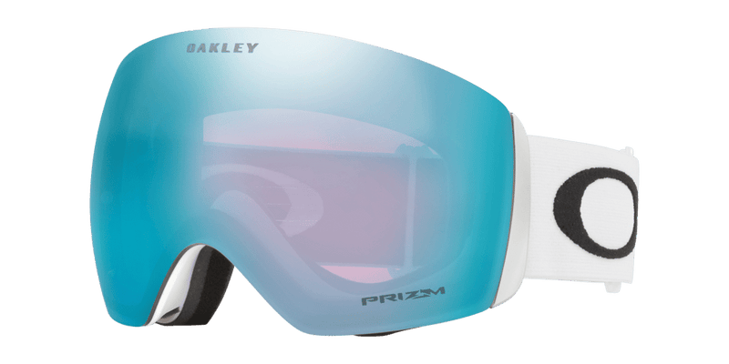 Load image into Gallery viewer, Oakley Flight Deck L Matte White w/Prizm Sapphire GBL
