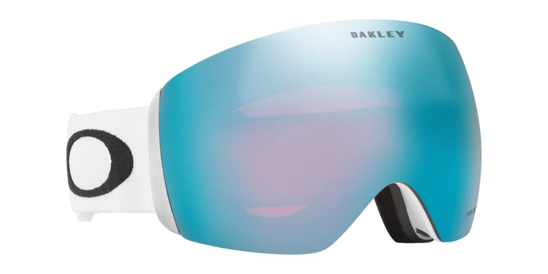 Load image into Gallery viewer, Oakley Flight Deck L Matte White w/Prizm Sapphire GBL
