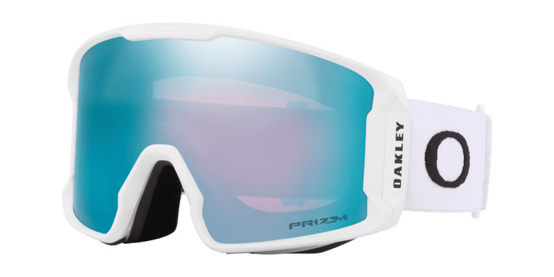 Load image into Gallery viewer, Oakley Line Miner L Matte White w/Prizm Sapphire GBL
