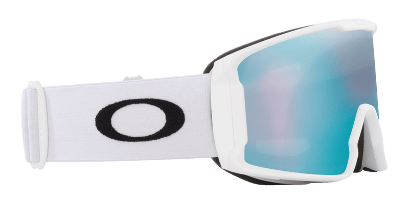 Load image into Gallery viewer, Oakley Line Miner L Matte White w/Prizm Sapphire GBL
