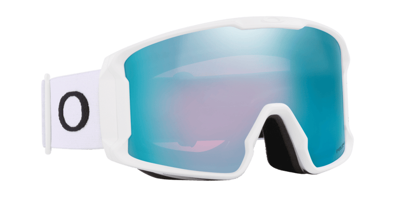 Load image into Gallery viewer, Oakley Line Miner L Matte White w/Prizm Sapphire GBL
