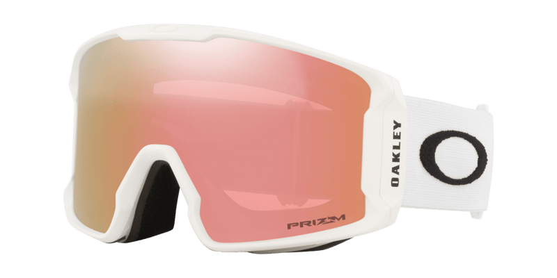 Load image into Gallery viewer, Oakley Line Miner L Matte White w/Prizm Rose Gold
