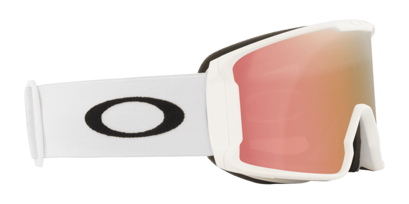 Load image into Gallery viewer, Oakley Line Miner L Matte White w/Prizm Rose Gold

